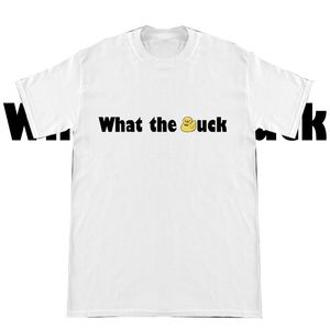 iPhone autocorrect wtf what the duck graphic shirt
